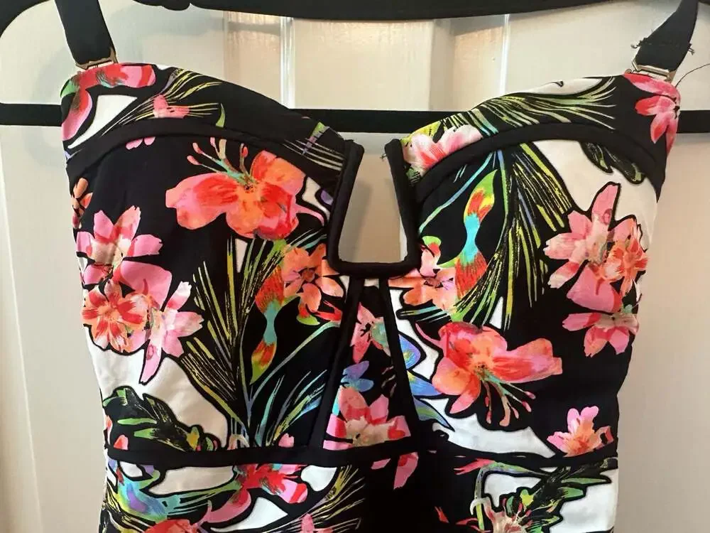 Nanette Lepore Floral One-Piece Swimsuit
